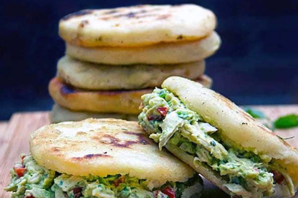 Venezuela Arepas with Avocado